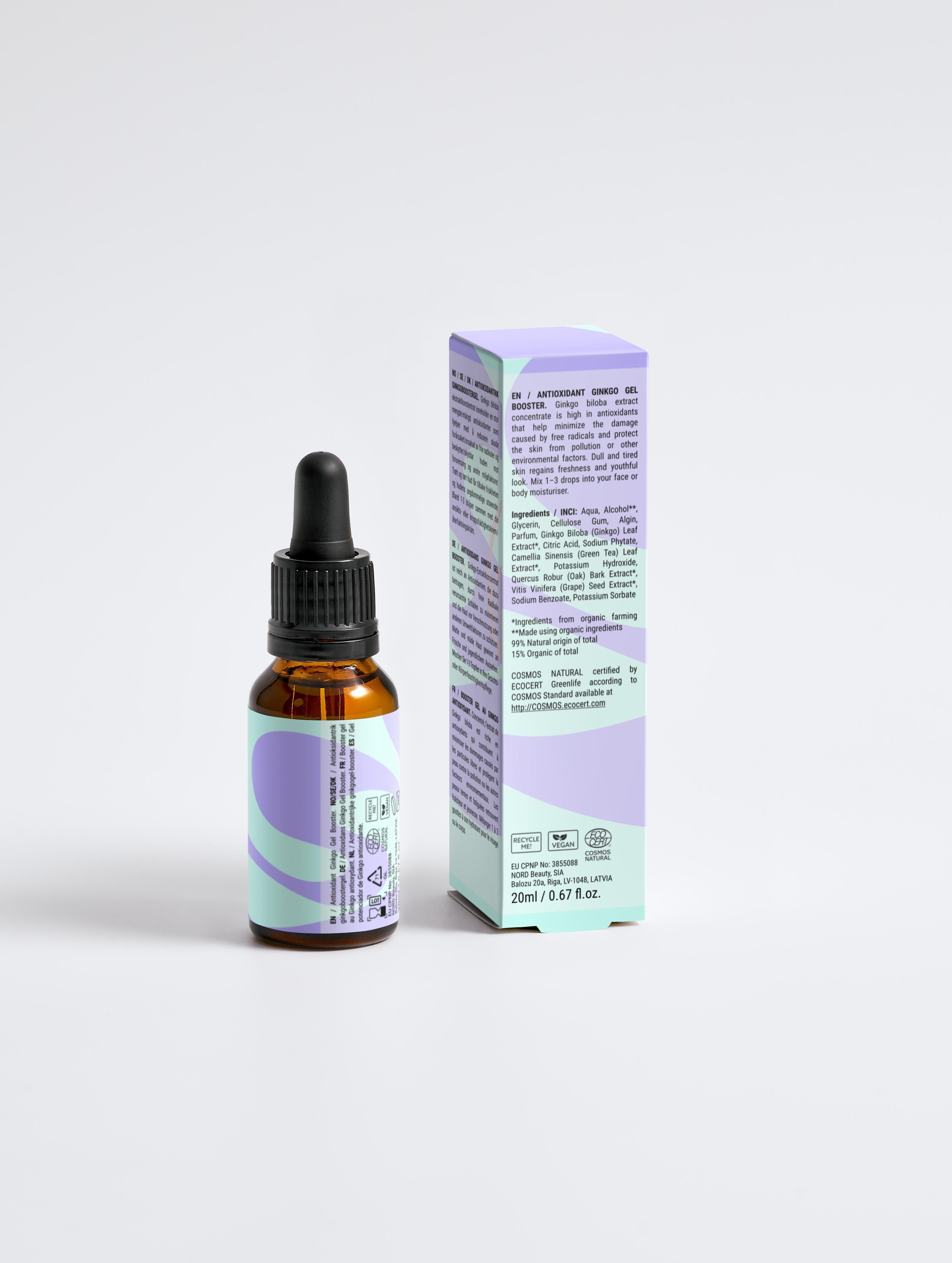 Antioxidant Ginkgo Gel Booster