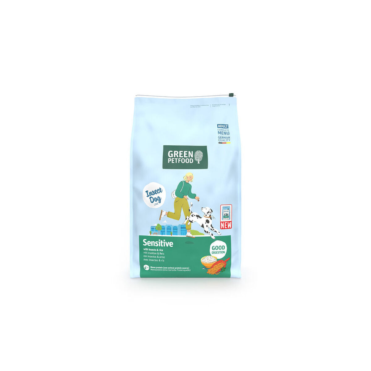 Fodder Green Petfood InsectDog Sensitive 10 kg Rice