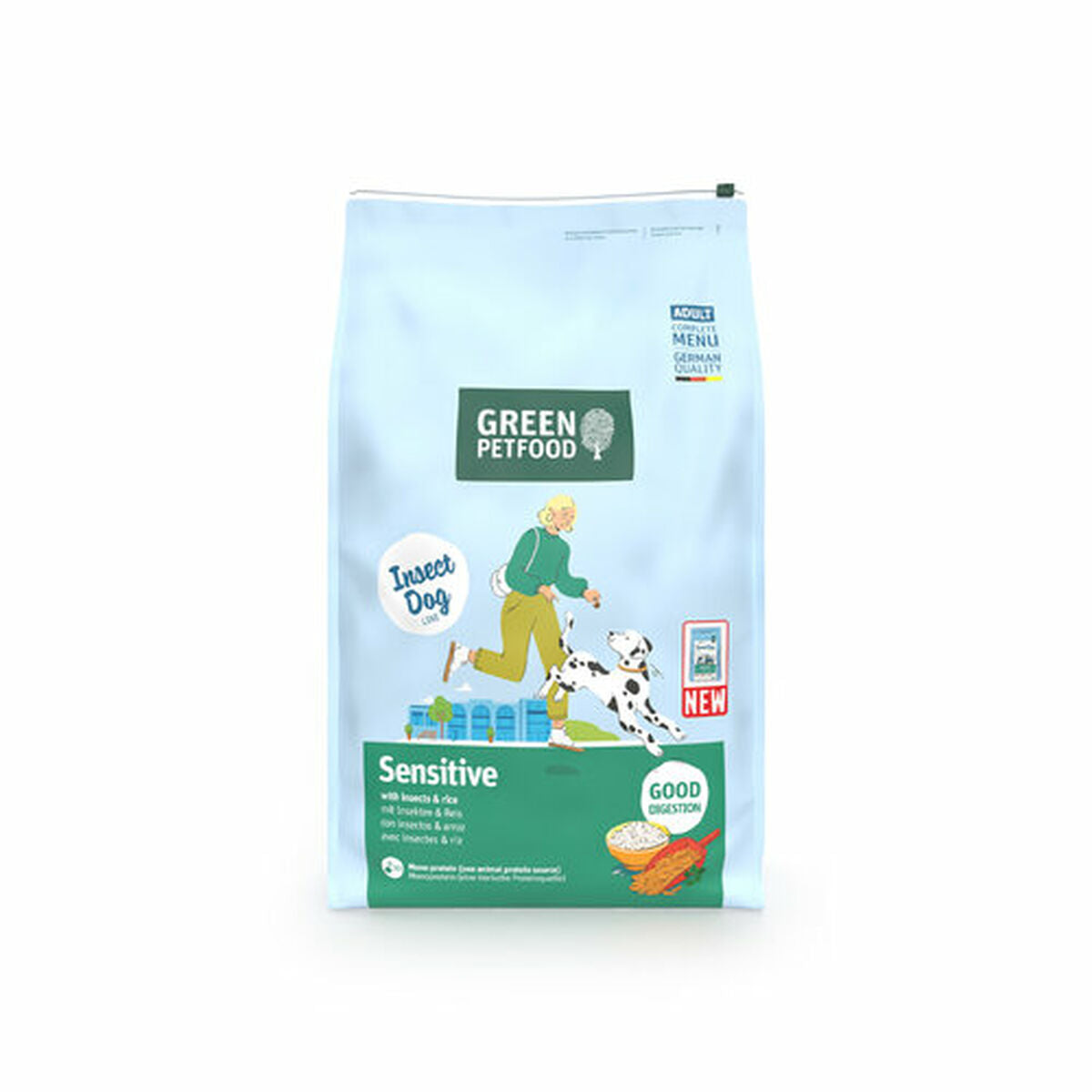 Fodder Green Petfood InsectDog Sensitive 10 kg Rice