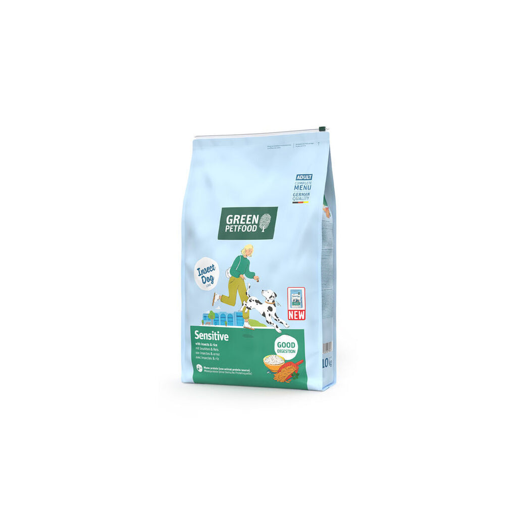 Fodder Green Petfood InsectDog Sensitive 10 kg Rice