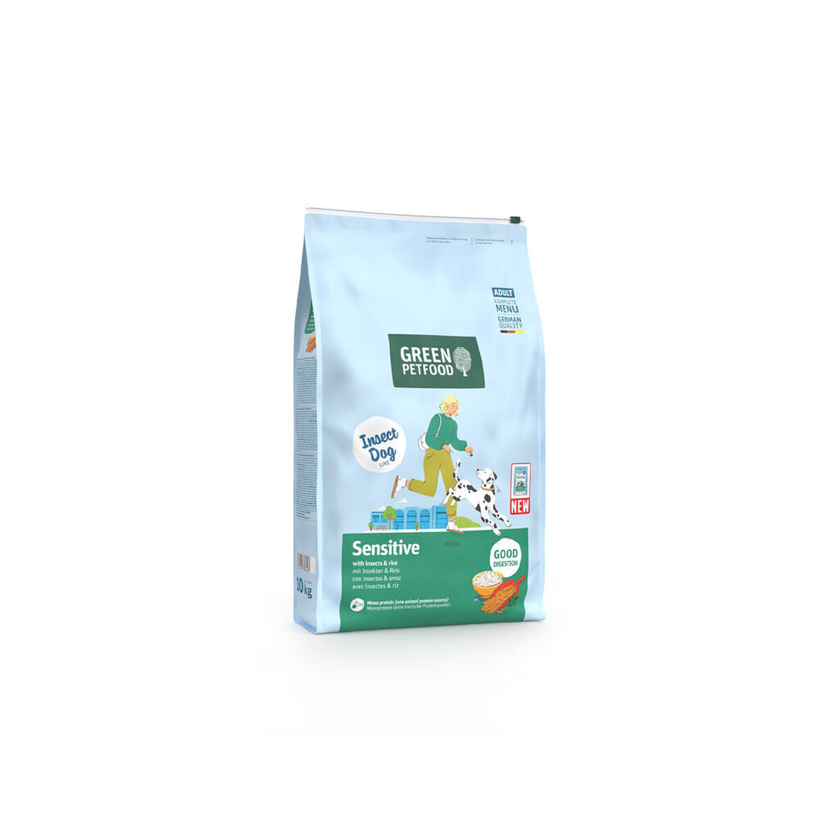Fodder Green Petfood InsectDog Sensitive 10 kg Rice