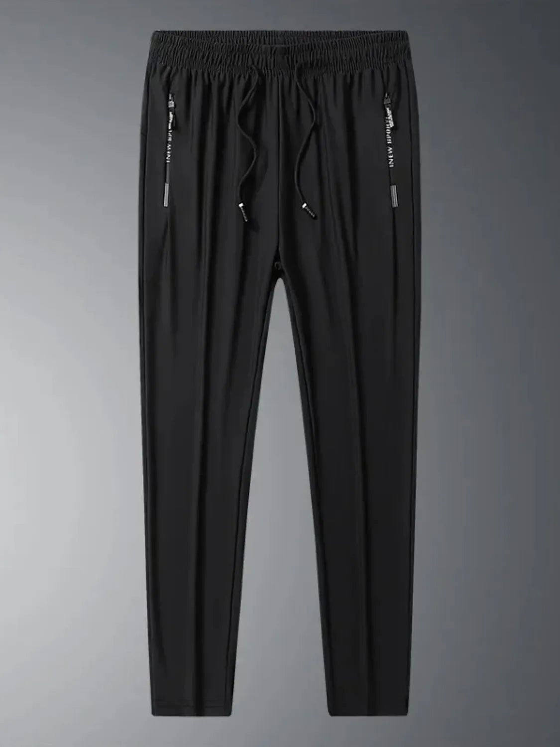 Men's Plus Size Drawstring Pants with Pockets