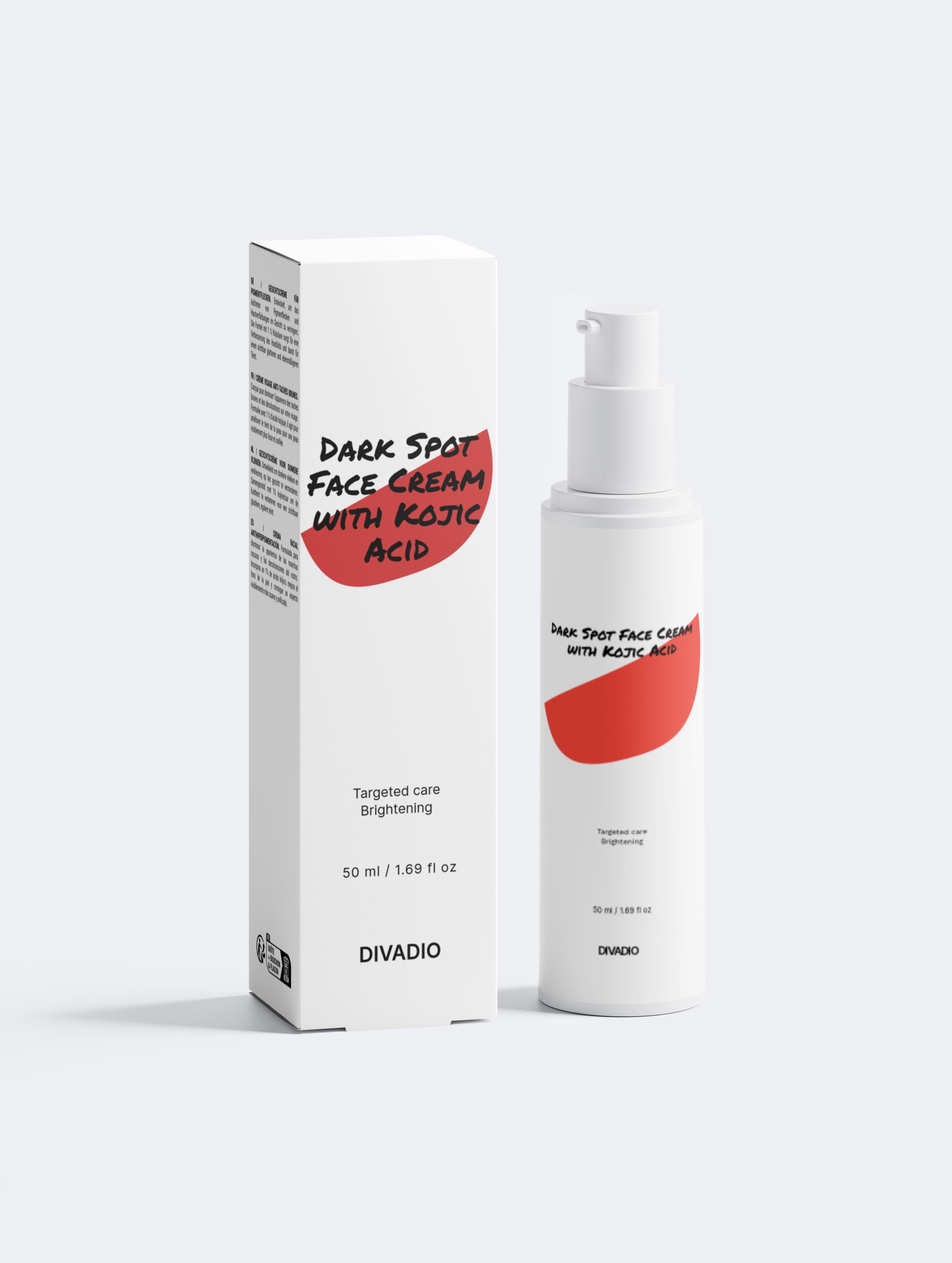 Pleťový krém na tmavé škvrny s kyselinou kojovou