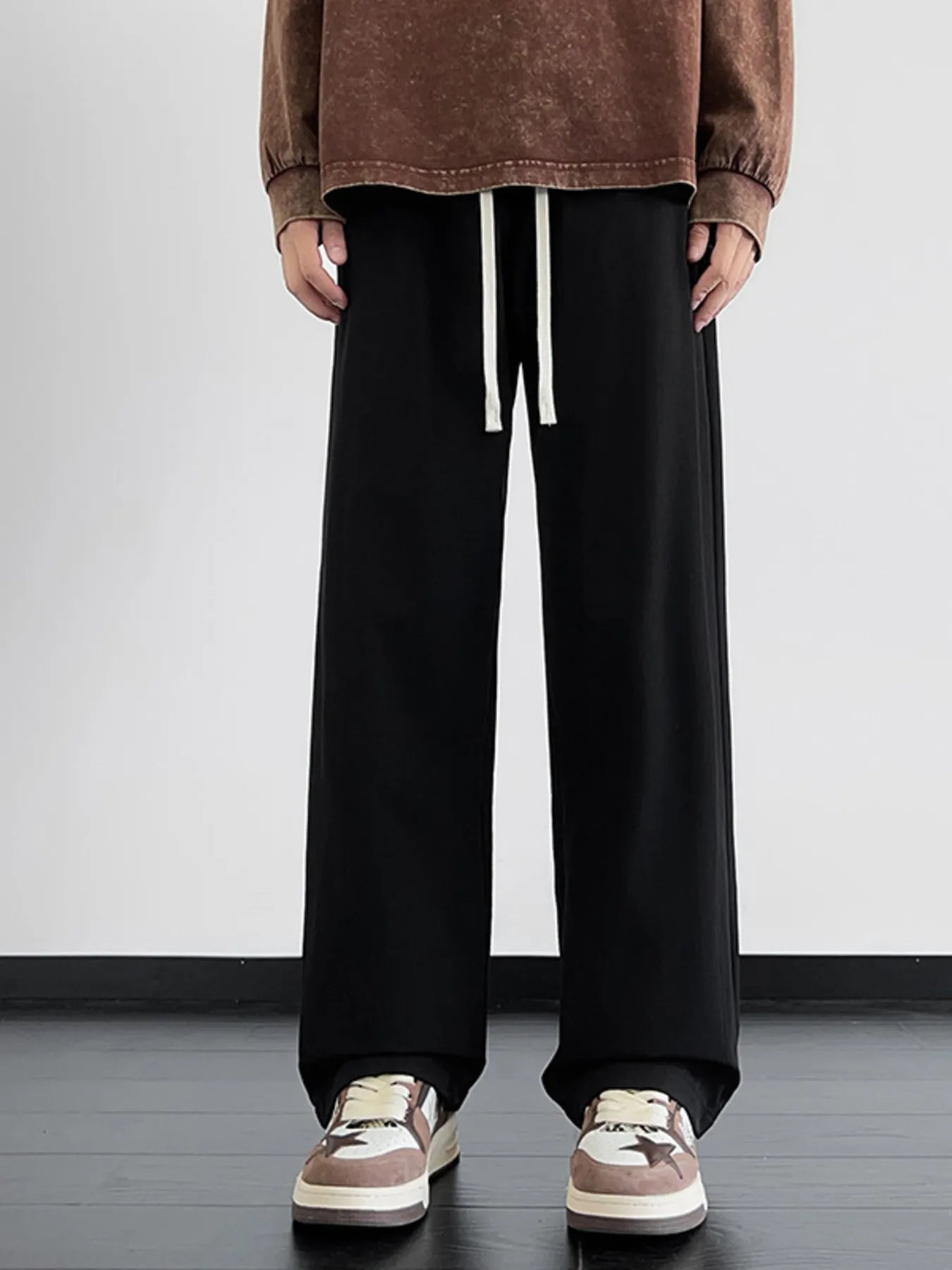 Men's Plus Size Loose Fit Drawstring Pants