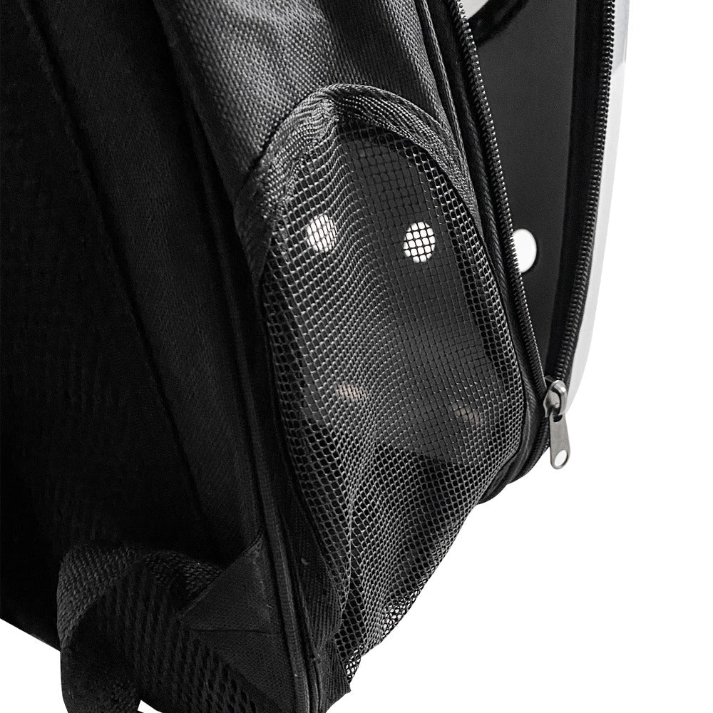 Plecak do noszenia zwierząt, srebrny-4