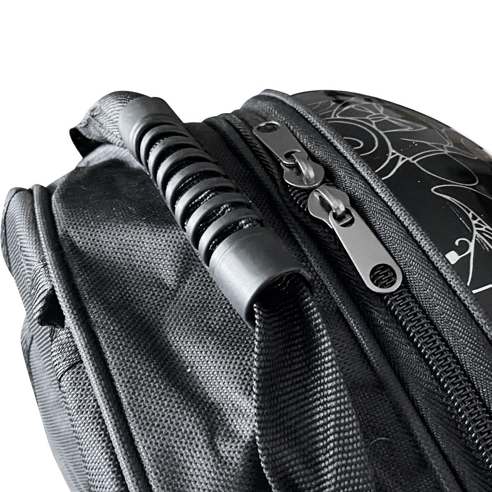 Plecak do noszenia zwierząt, czarny z misiem-3